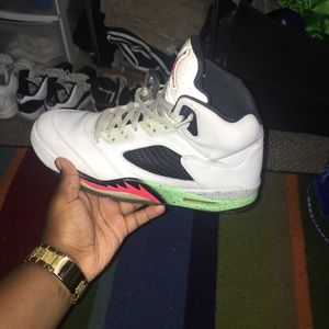 Jordan 5 poison green